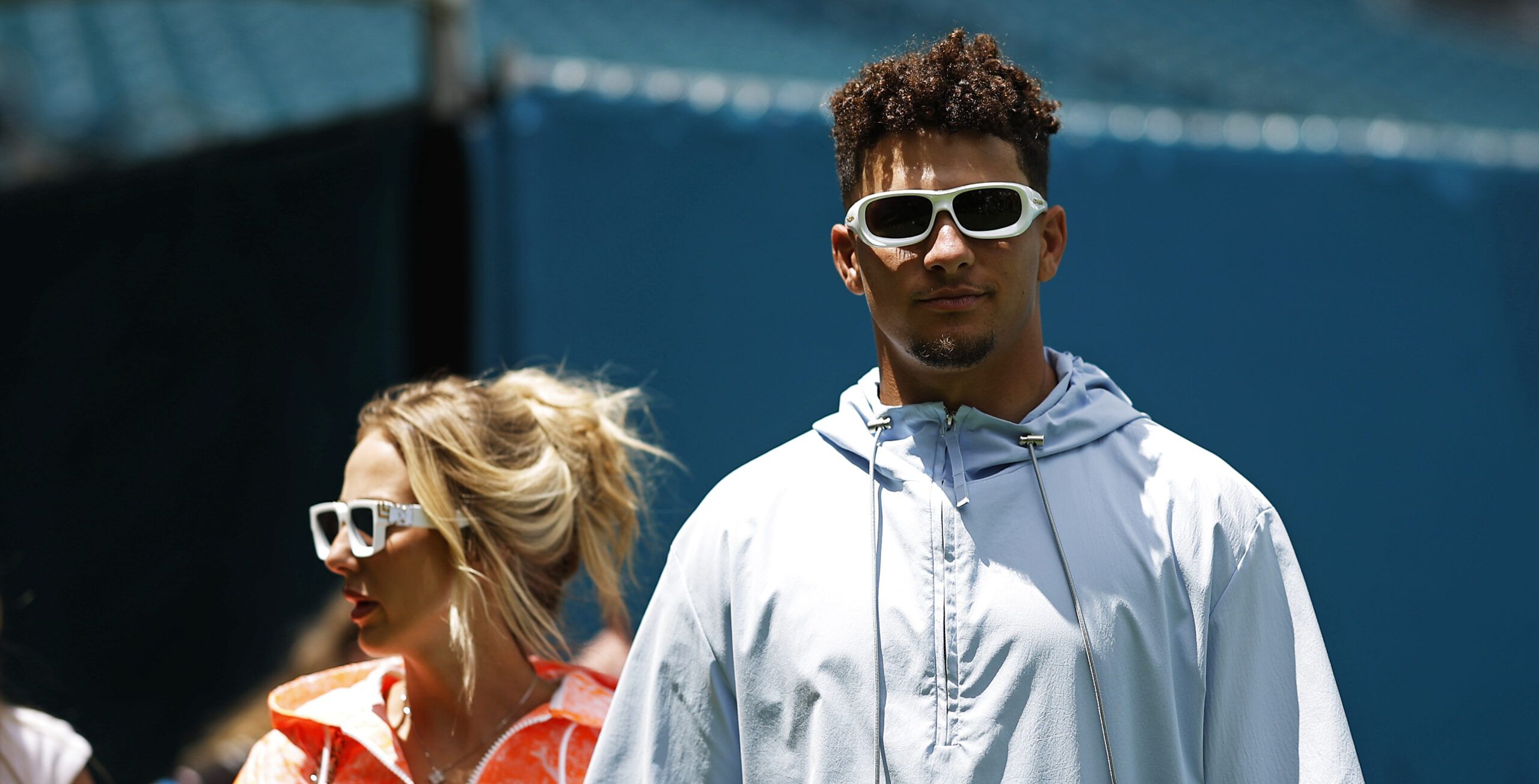 Patrick Mahomes bringing a TV to Chiefs training camp…