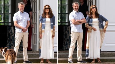 Queen Mary just showed exactly why a flowing white maxi skirt is the summer capsule wardrobe staple of 2024