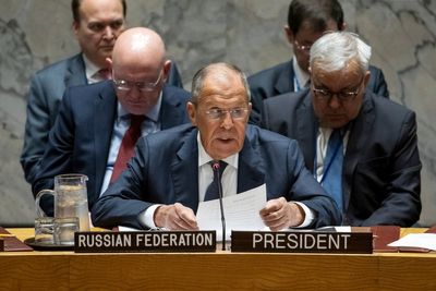 Russia holds a UN meeting about global cooperation. US calls it 'hypocrisy' after Ukraine invasion