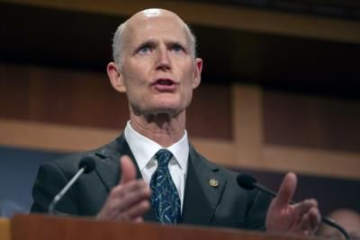 Sen. Rick Scott Praises Trump At Republican National Convention