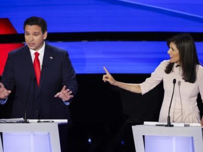 Nikki Haley And Ron Desantis Fundraising During RNC Speeches