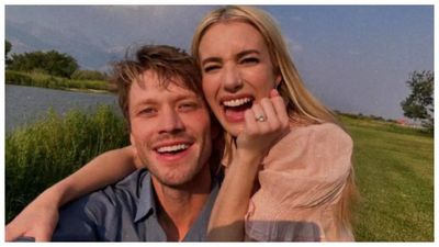 Emma Roberts announces engagement to Cody John, shows off diamond ring 'before mom tells everyone'