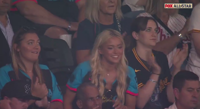 Livvy Dunne cheering on Paul Skenes after he finished his MLB All-Star Game inning was so wholesome