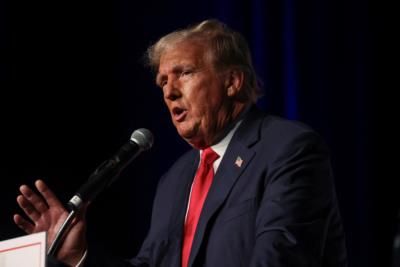 Delegates At RNC Show Solidarity With Trump Wearing Ear Bandages