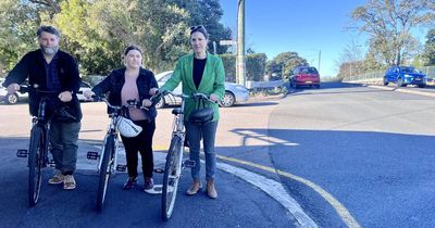 Greens pledge separated cycleway on Mayfield's main street