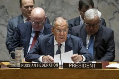 Russia Accuses US Of Holding West 'At Gunpoint'