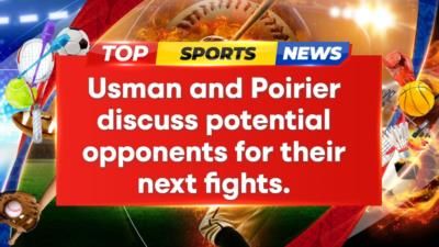 Usman And Poirier Discuss Potential Opponents For Next Fights