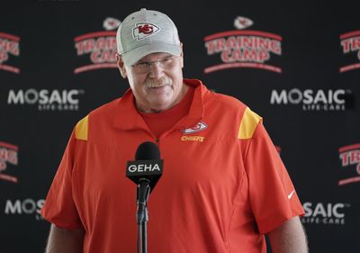 Chiefs HC Andy Reid discusses training camp benefits: ‘It builds a certain camaraderie’