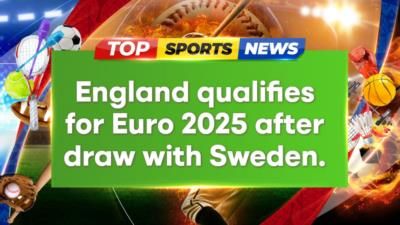 England Secures Euro 2025 Spot With Resilient Draw Against Sweden