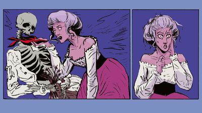 A witch turns to extreme measures to reunite with her lost love in this preview of romance comic revival Roxy