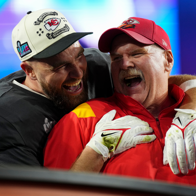 Chiefs Coach Andy Reid Says Travis Kelce Can Be the "Waterboy" at Taylor Swift's Concerts