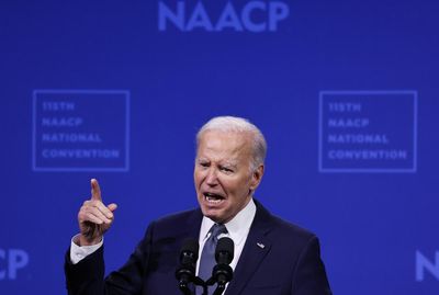 Biden tells NAACP: ‘I know what a Black job is: it’s the vice-president’ of the US