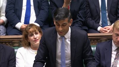 Rishi Sunak jokes about his downfall in King's Speech debate