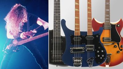 “You'll have to be a straight badass just to carry it let alone play it – I want to see what someone can do with it”: Jason Newsted is selling the 10-string Alembic bass used on Metallica’s Black Album tour – and more than 60 other instruments