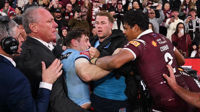 Blues pair accept bans after Origin fight night