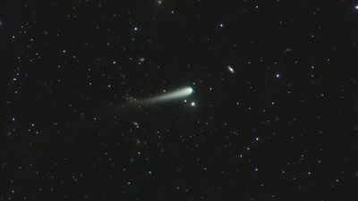 Comet predicted to light up Earth's skies this fall may be falling apart