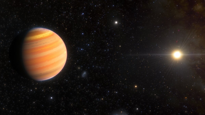 Exoplanet with weird orbit is transforming into a hot Jupiter before our eyes