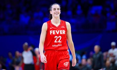 Caitlin Clark broke the WNBA record for assists in a single game against the Wings