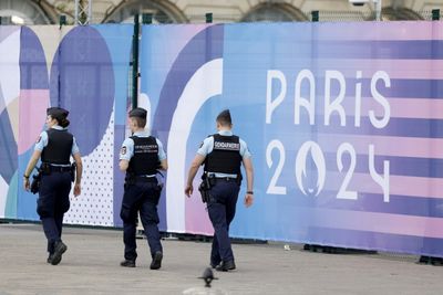Central Paris Locks Down For Olympics As Athletes Arrive