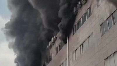 At least 16 killed after huge fire at shopping centre in China