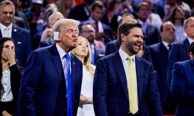 A gleeful Trump, delegates in tribute bandages: it’s hard to tear your eyes away from the Republican convention