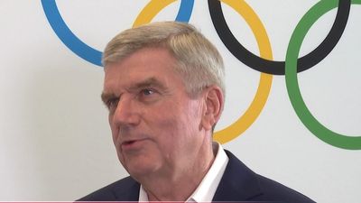 IOC president hopes Olympics will be an ‘inspiration’ amid world conflicts