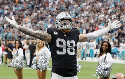 Raiders EDGE Maxx Crosby ranked as No. 18 player in PFF Top 50