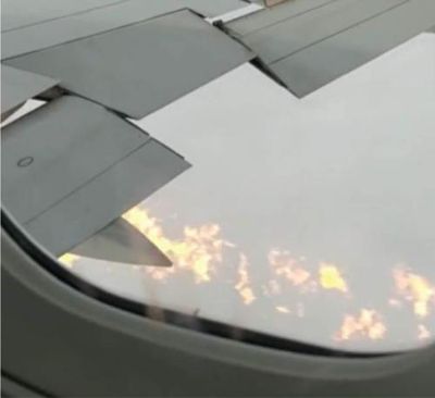 Boeing faces fresh safety questions after engine fire on flight from Scotland