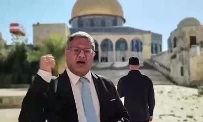 Extremist Israeli minister makes provocative visit to al-Aqsa mosque