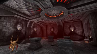 This fan-made Quake level is bigger than the original FPS' chapters, with brutal difficulty that makes Dark Souls look like Peppa Pig