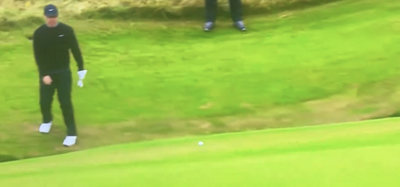 Rory McIlroy’s nightmarish Open Championship first round included the unluckiest roll back into the bunker