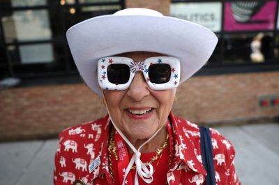 Glitter hats, golden sneakers and bandaged ears: The weird and wonderful fashions of the RNC