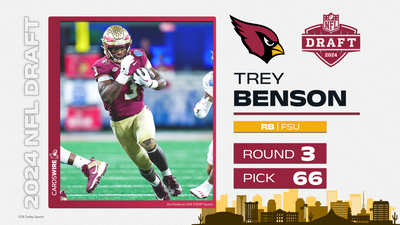 RB Trey Benson signs rookie contract with Cardinals