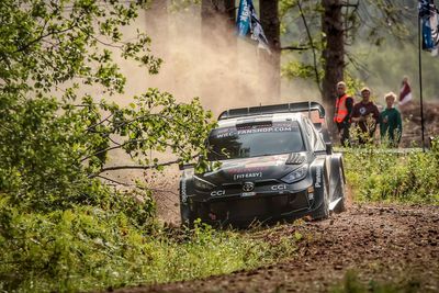 WRC Latvia: Rovanpera stars on tricky super special to lead in Latvia