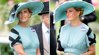 Duchess Sophie’s turquoise wide leg jumpsuit is the versatile dress alternative we all need in our wardrobes