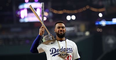 Dodgers teammates explained why they didn’t stick around to watch Teoscar Hernández win the Home Run Derby