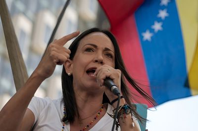 Venezuela's top opposition leader claims Maduro cronies cut her van's brakes ahead of the elections