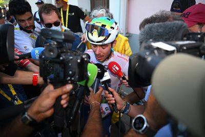 'I'm sorry': Uncontrollable tears for Tour de France rider who just misses out on stage win