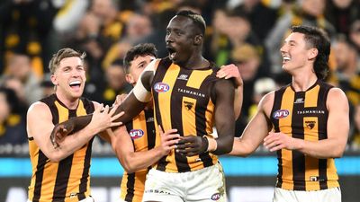 Hawks up for big stage in 'eight-pointer' against Pies