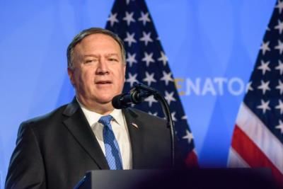 Mike Pompeo Addresses Republican National Convention In Milwaukee