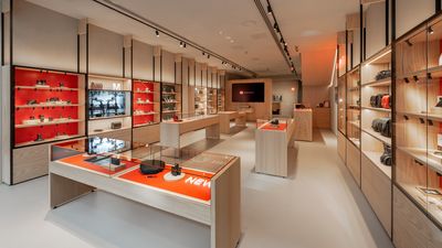 This is the LARGEST Leica store in the world!