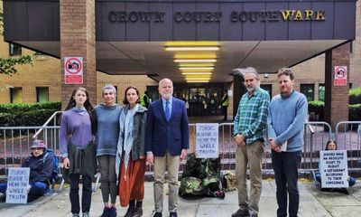 A record sentence for a Zoom call, arrests for those holding signs outside. This is a blight on British democracy