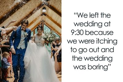 Woman Inspires Guests To Leave Dry Wedding Early To Go Drinking, Bride Is Furious