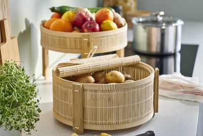 IKEA’s New Collapsible Fruit Basket is a Compact Food Storage Solution for Cluttered Countertops