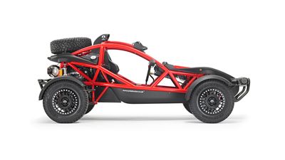 The Ariel Nomad 2 is a high-tech beach buggy designed for all-terrain entertainment