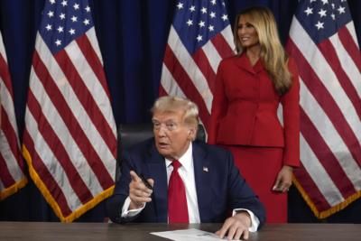 Melania And Ivanka Trump Support Donald Trump At Convention