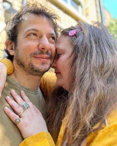 Lena Dunham Stuns In Vibrant Yellow Photoshoot With Husband