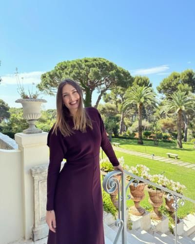 Maria Sharapova Radiates Elegance In Stunning Purple Ensemble