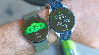 I biked 9 miles with the Samsung Galaxy Watch 7 vs. Garmin Forerunner 165 — this one won