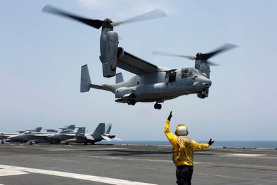 Massachusetts lawmakers call on the Pentagon to ground the Osprey again until crash causes are fixed